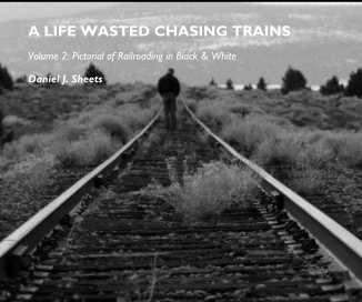 A LIFE WASTED CHASING TRAINS book cover