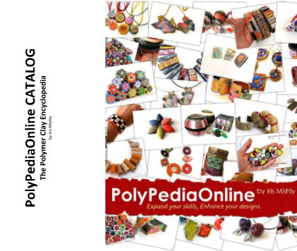 PolyPediaOnline CATALOG The Polymer Clay Encyclopedia by Iris Mishly book cover