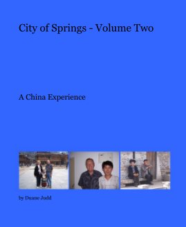 City of Springs - Volume Two book cover