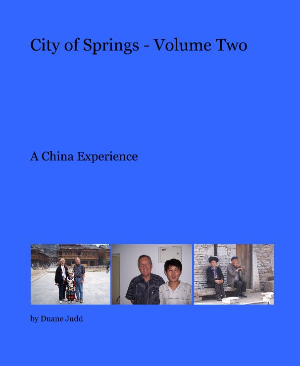 City of Springs - Volume Two nach Duane Judd anzeigen