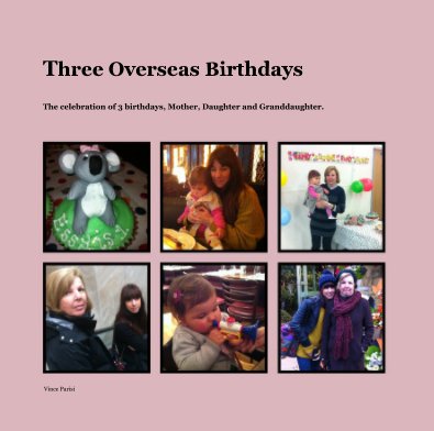 Three Overseas Birthdays book cover