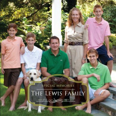 The Lewis Family May Nov 2012 book cover