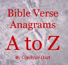 Bible Verse Anagrams A to Z book cover