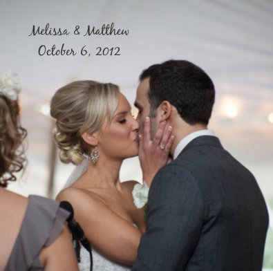 Melissa & Matthew October 6, 2012 book cover