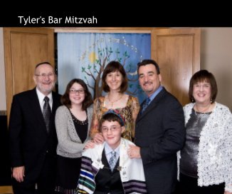 Tyler's Bar Mitzvah book cover