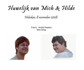 Huwelijk van Mich & Hilde book cover