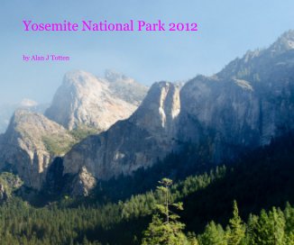Yosemite National Park 2012 book cover