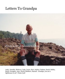 Letters To Grandpa book cover