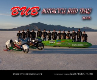 2008 BUB Motorcycle Speed Trials - Swiss cover book cover