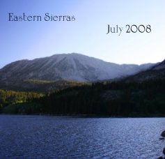 Eastern Sierras July 2008 book cover
