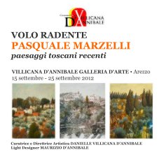 PASQUALE MARZELLI "VOLO RADENTE" paesaggi toscani recenti book cover