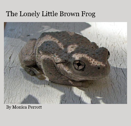View The Lonely Little Brown Frog By Monica Perrott by Monica Perrott