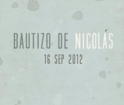 Bautizo de Nicolás book cover
