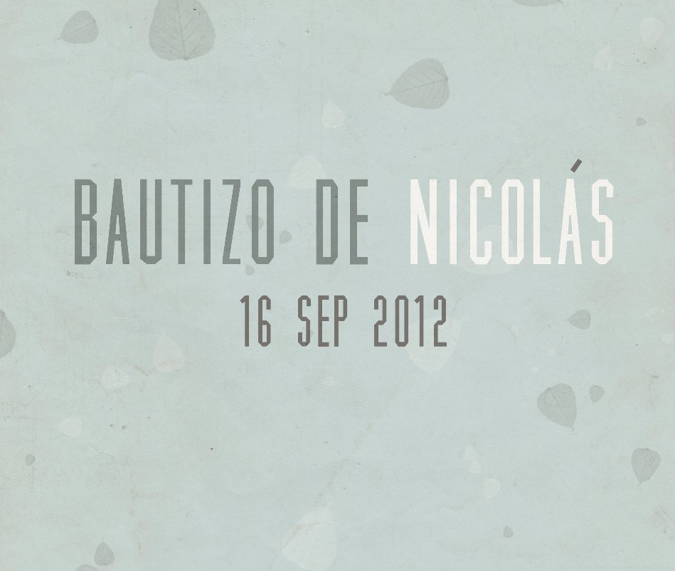 View Bautizo de Nicolás by cristinapf