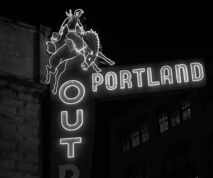 View Portland at night by Chris Tolomei