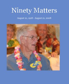 Ninety Matters book cover