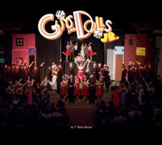 GUYS AND DOLLS JR. (hardcover) book cover