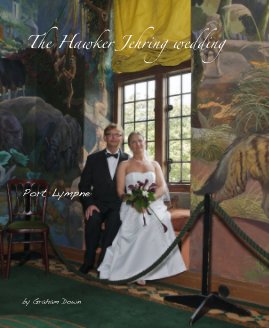 The Hawker Jehring wedding book cover