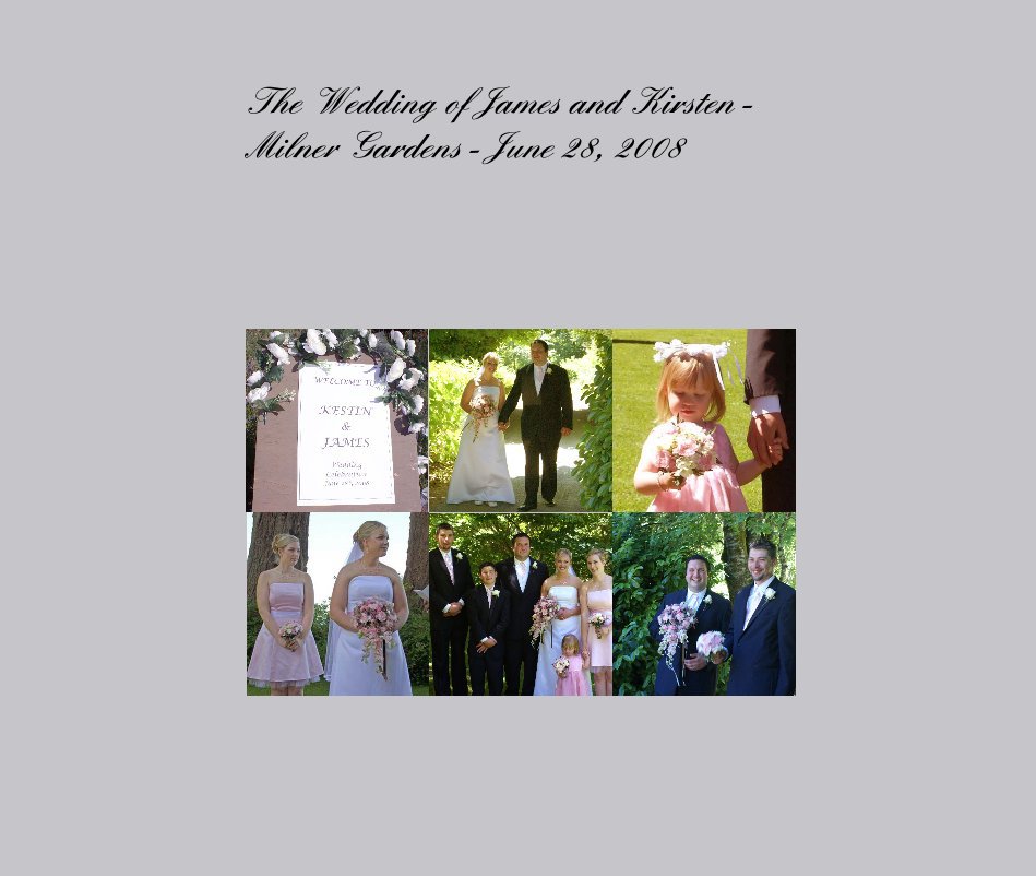 Ver The Wedding of James and Kirsten - Milner Gardens - June 28, 2008 por rwlongmore
