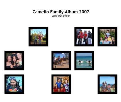 Camello Family Album 2007 June-December book cover