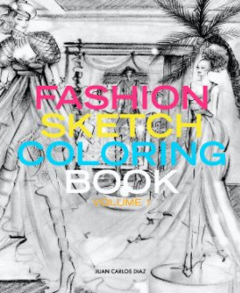 Fashion Sketch Coloring Book book cover