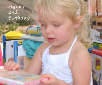 Signe's 2nd Birthday book cover