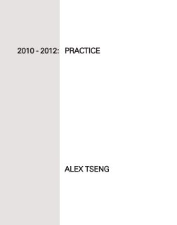 2010 - 2012: PRACTICE book cover