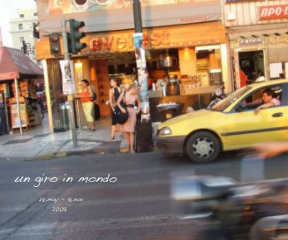 un giro in mondo 28.may ~ 18.nov 2008 book cover