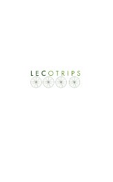 Lecotrips 2012 book cover