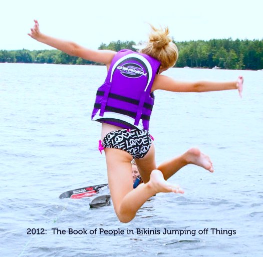 Visualizza Untitled di 2012:  The Book of People in Bikinis Jumping off Things