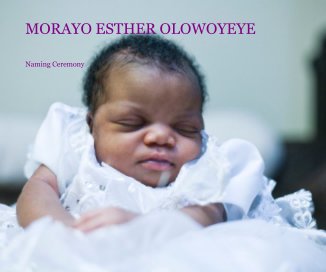 MORAYO ESTHER OLOWOYEYE book cover