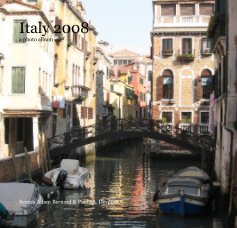 Italy 2008 a photo album book cover