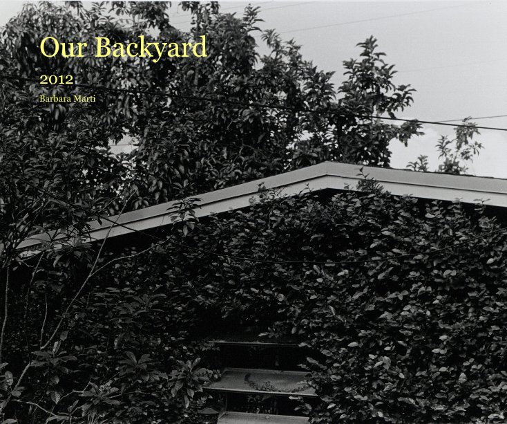 Ver Our Backyard por Barbara Marti