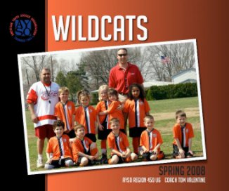 Spring wildcats soccer book cover
