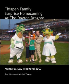 Thigpen Family 
Surprise Homecoming
At The Dayton Dragons book cover