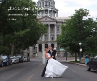 Chad & Steph's Wedding book cover