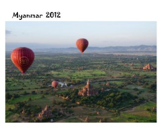 Myanmar 2012 book cover