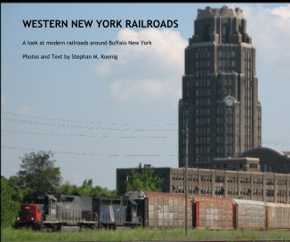WESTERN NEW YORK RAILROADS book cover