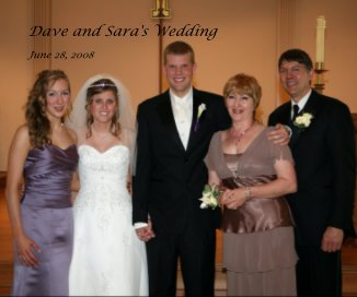 Dave and Sara's Wedding book cover