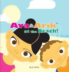 Ava & Arik At the Beach book cover