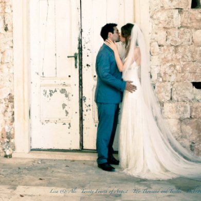 Lisa & Ali Wedding 2012 book cover