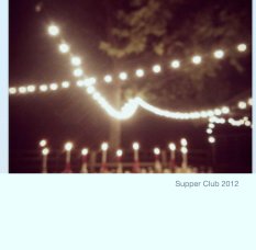 Supper Club 2012 book cover