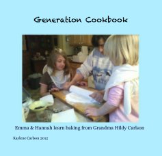 Generation Cookbook book cover
