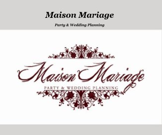 Maison Mariage book cover