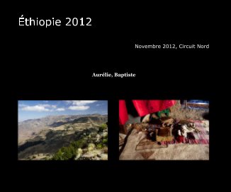 Éthiopie 2012 book cover