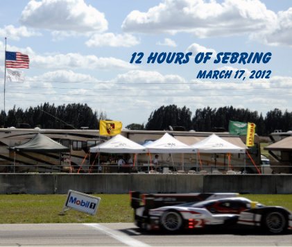 12 Hours of Sebring March 17, 2012 book cover