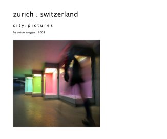 zurich . switzerland book cover
