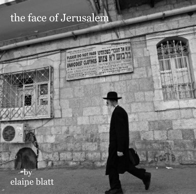 the face of Jerusalem by elaine blatt book cover