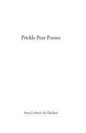 Prickly Pear Poems book cover