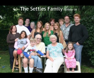 The Settles Family October 08 book cover